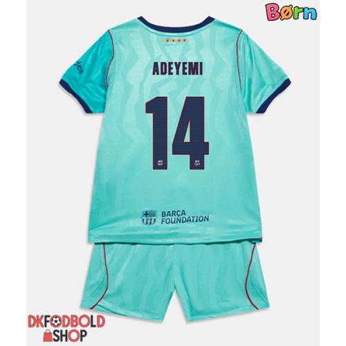 Barcelona Karim Adeyemi #14 Tredje trøje Børn 2026-27 Kort ærmer (+ korte bukser)